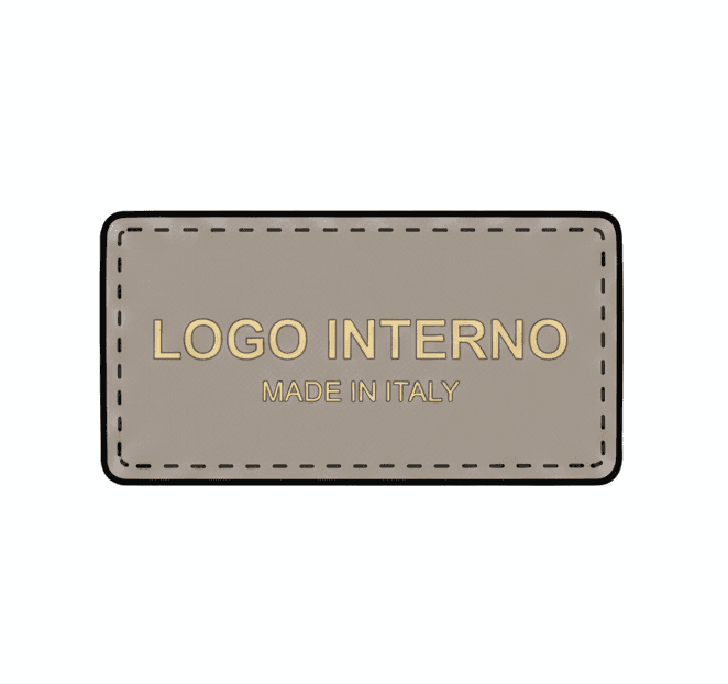 Detalhe interno de bolsa de luxo autenticada